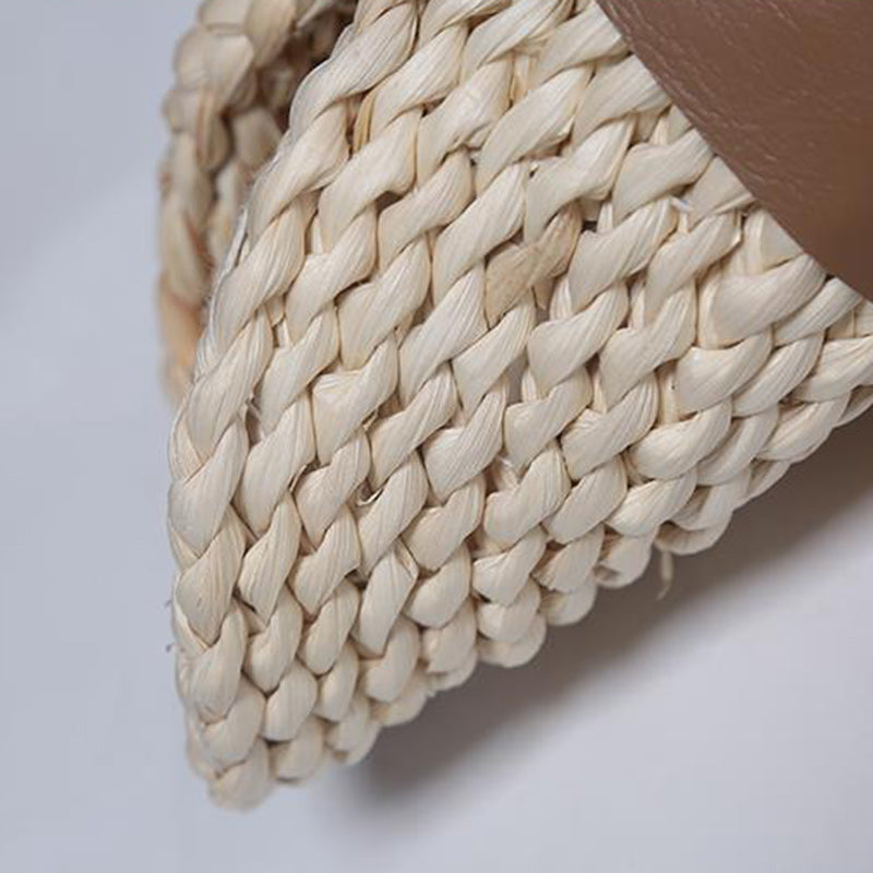 Oval Handmade Rattan Living 2-Light Wall Lamp