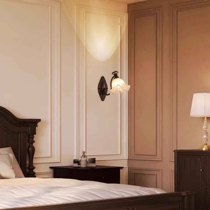 Bell Orchid Hardware Curved Wall Lamp