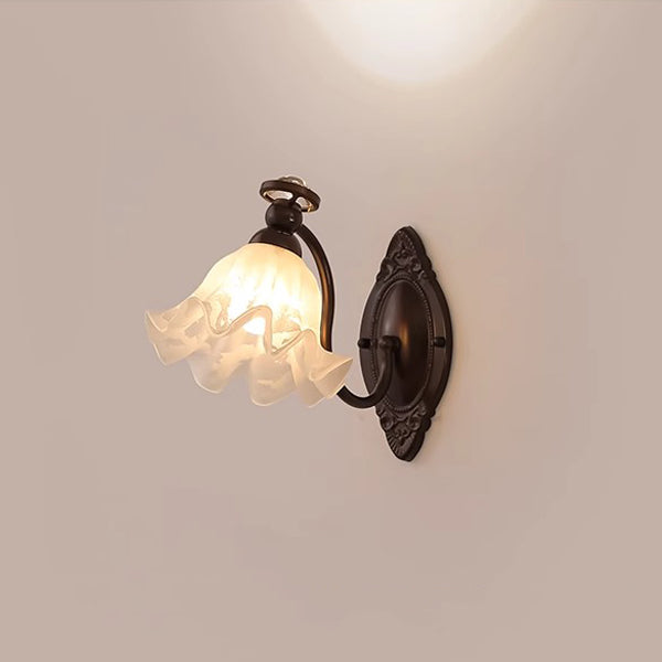 Bell Orchid Hardware Curved Wall Lamp