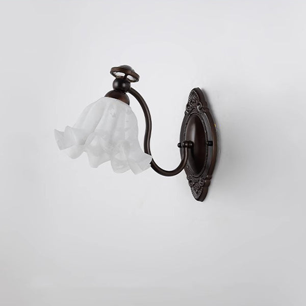 Bell Orchid Hardware Curved Wall Lamp