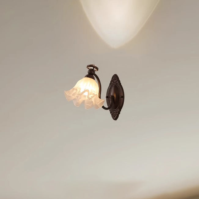 Bell Orchid Hardware Curved Wall Lamp