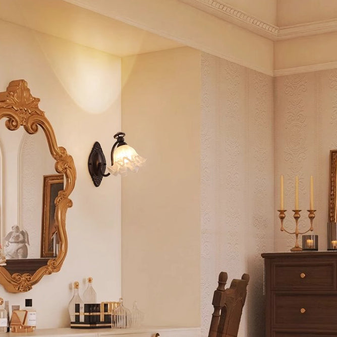 Bell Orchid Hardware Curved Wall Lamp