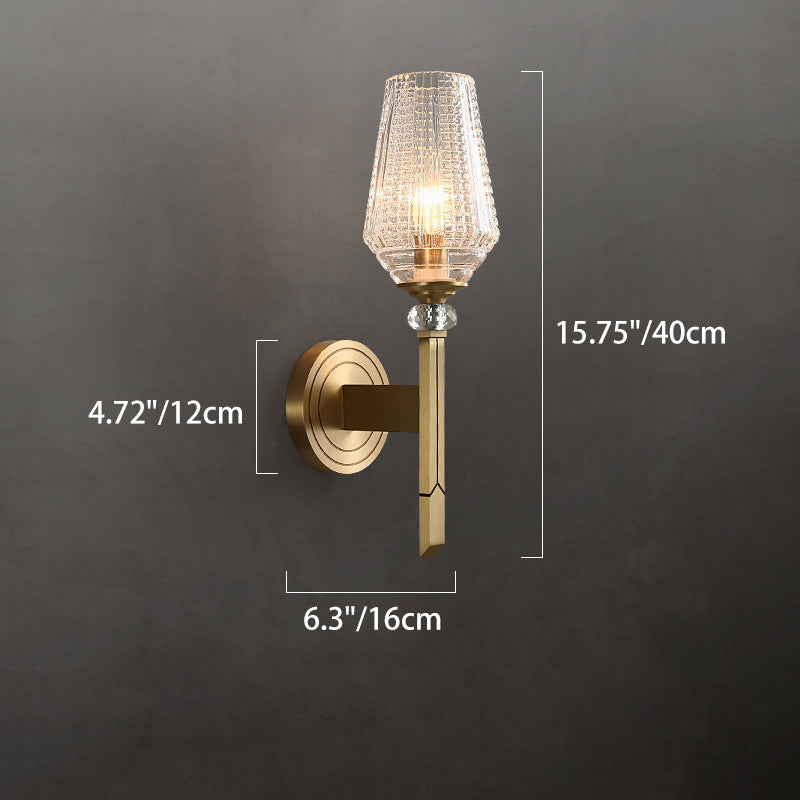 Cylinder Cup Shape Full Wall Lamp