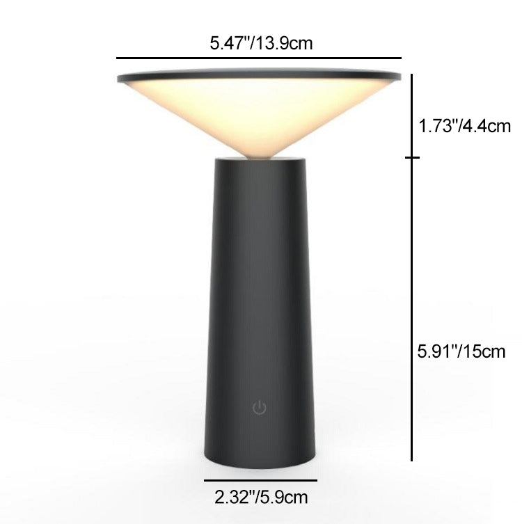 Eye Protection Cylinder Cone Table Lamp