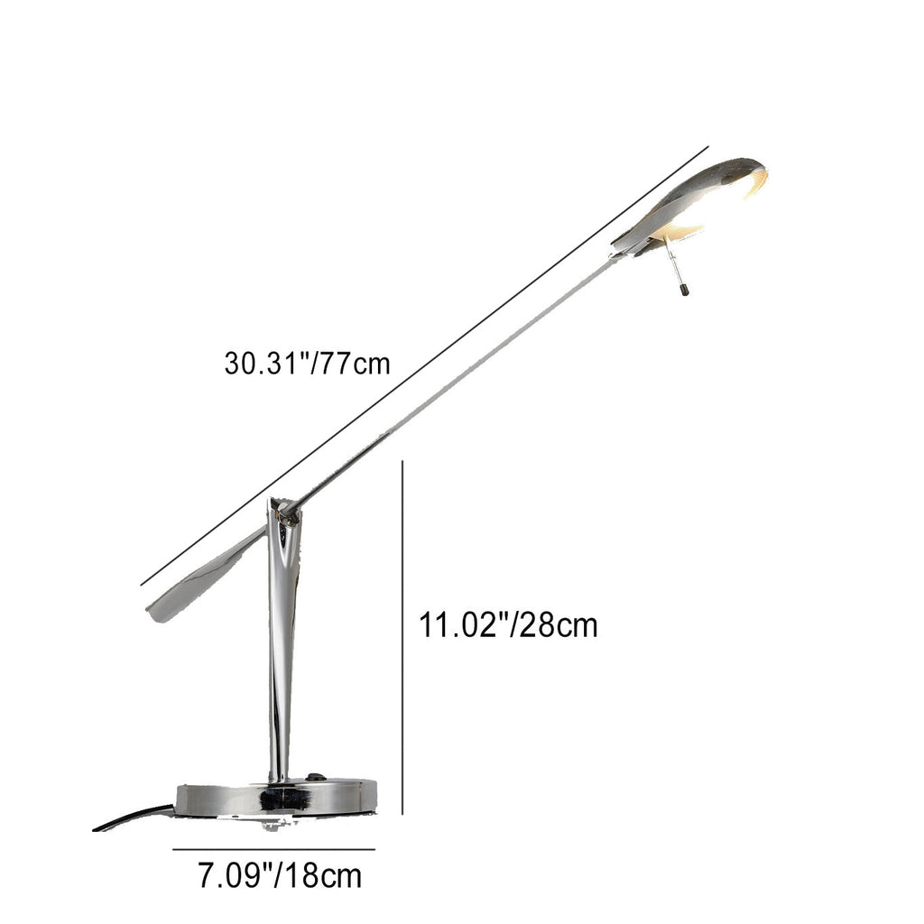 Long Arm Iron Metal Table Lamp