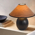 Round Conical Jar Solid Table Lamp
