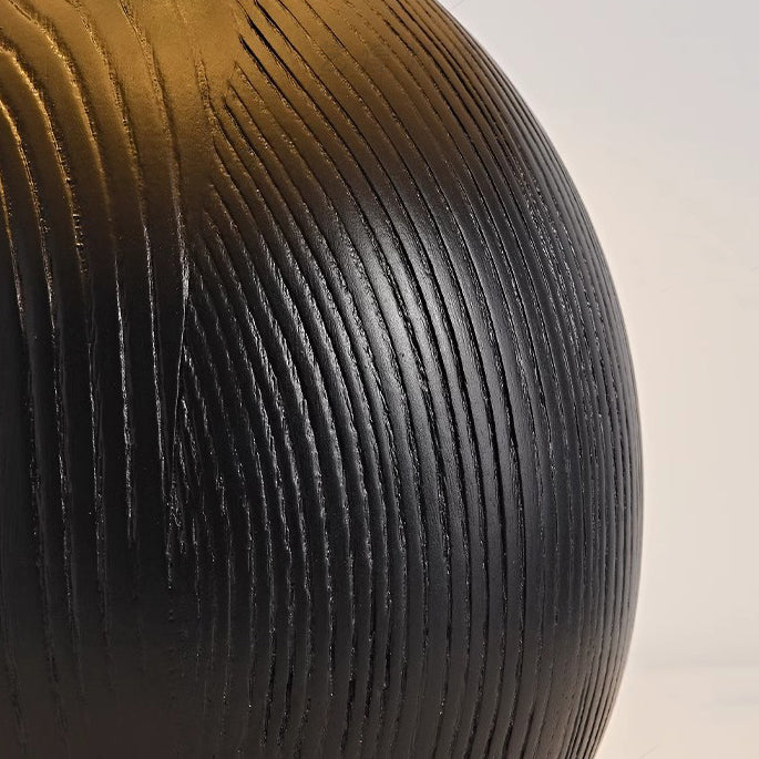 Round Conical Jar Solid Table Lamp