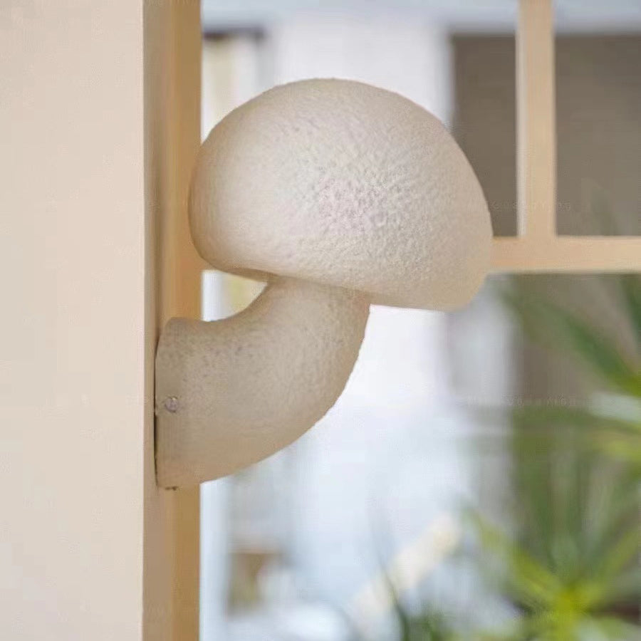 Mushroom Resin Outdoor Light