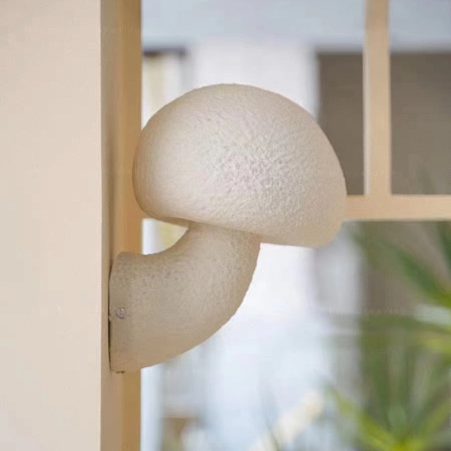 Mushroom Resin Outdoor Light