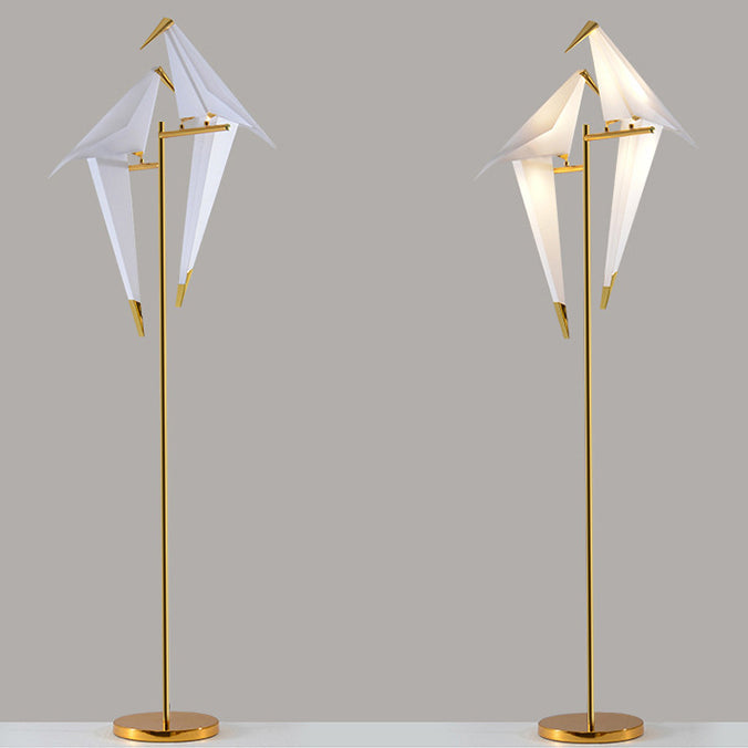 Bird Iron PP Living Floor Lamp