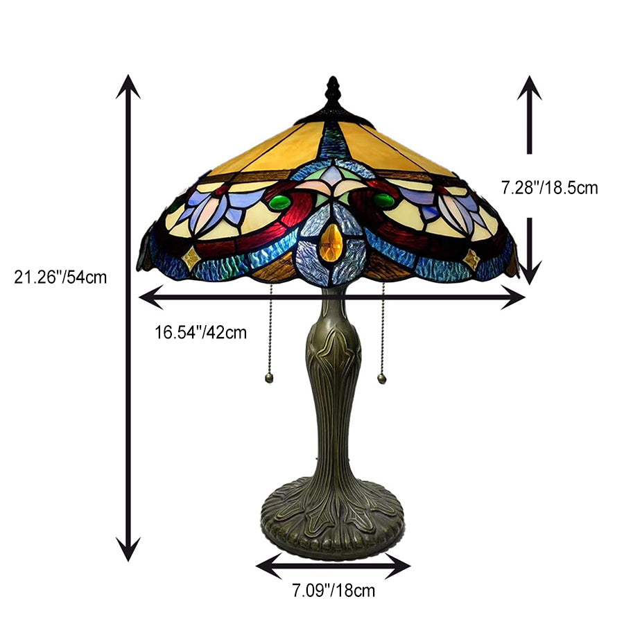 Dome Resin Glass Living Table Lamp
