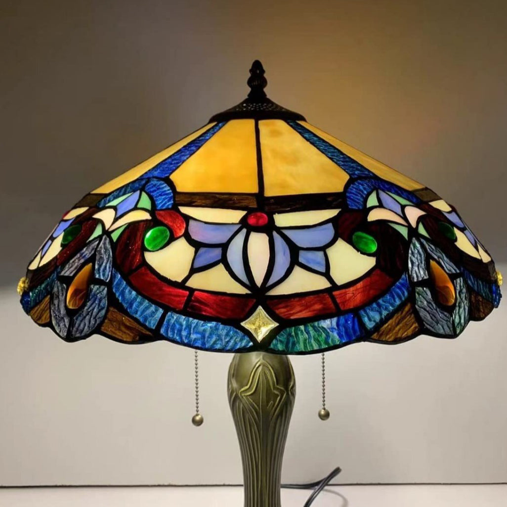 Dome Resin Glass Living Table Lamp