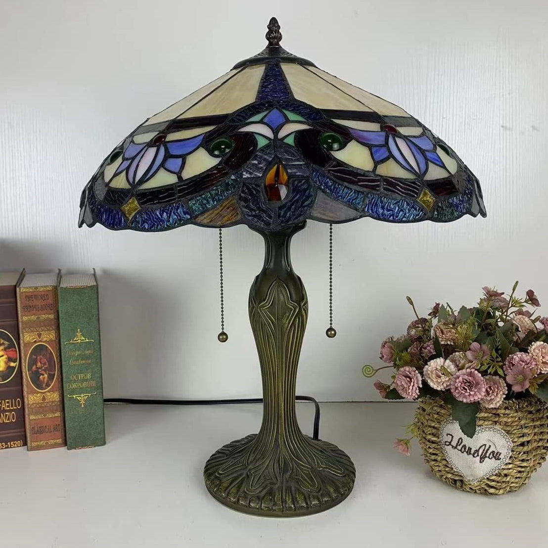 Dome Resin Glass Living Table Lamp