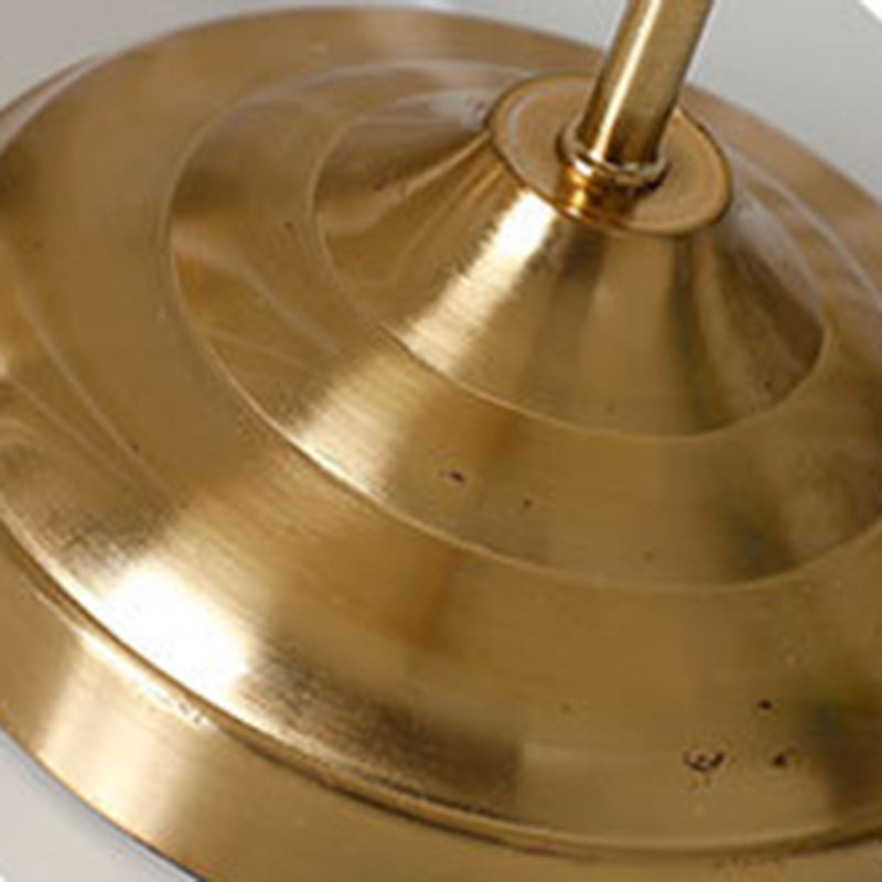 Dome Fabric Iron Living Table Lamp