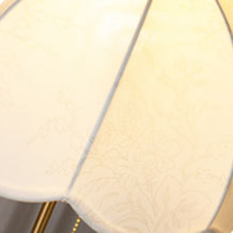 Dome Fabric Iron Living Table Lamp