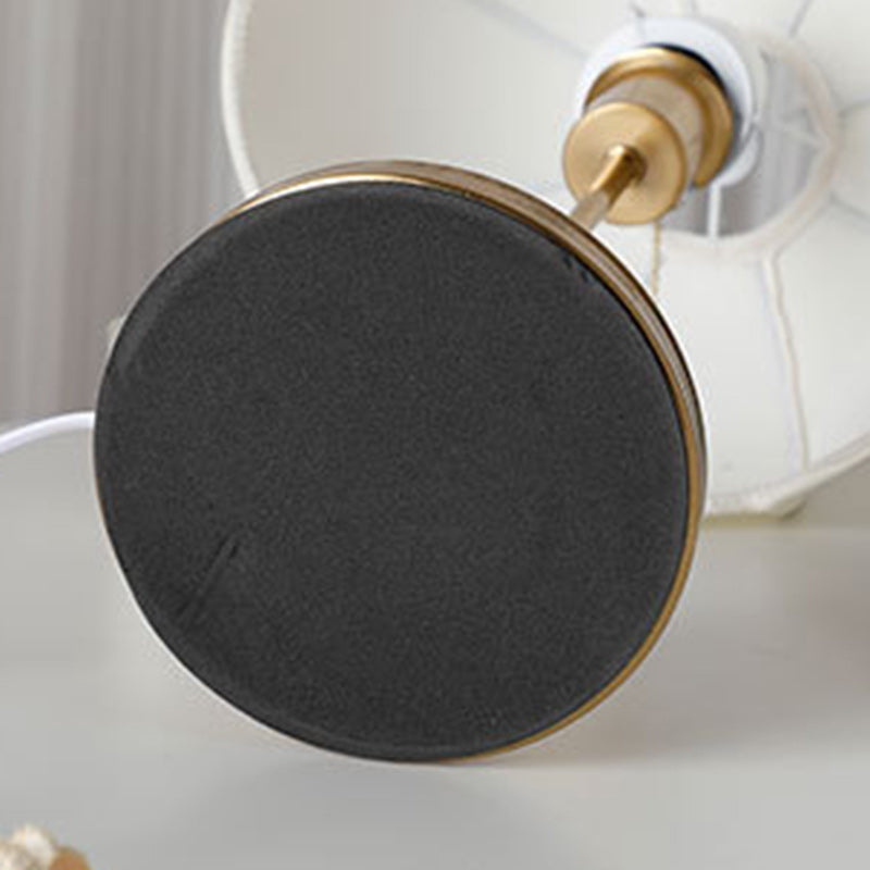 Dome Fabric Iron Living Table Lamp