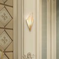 Triangle Iron Fabric Living Wall Lamp