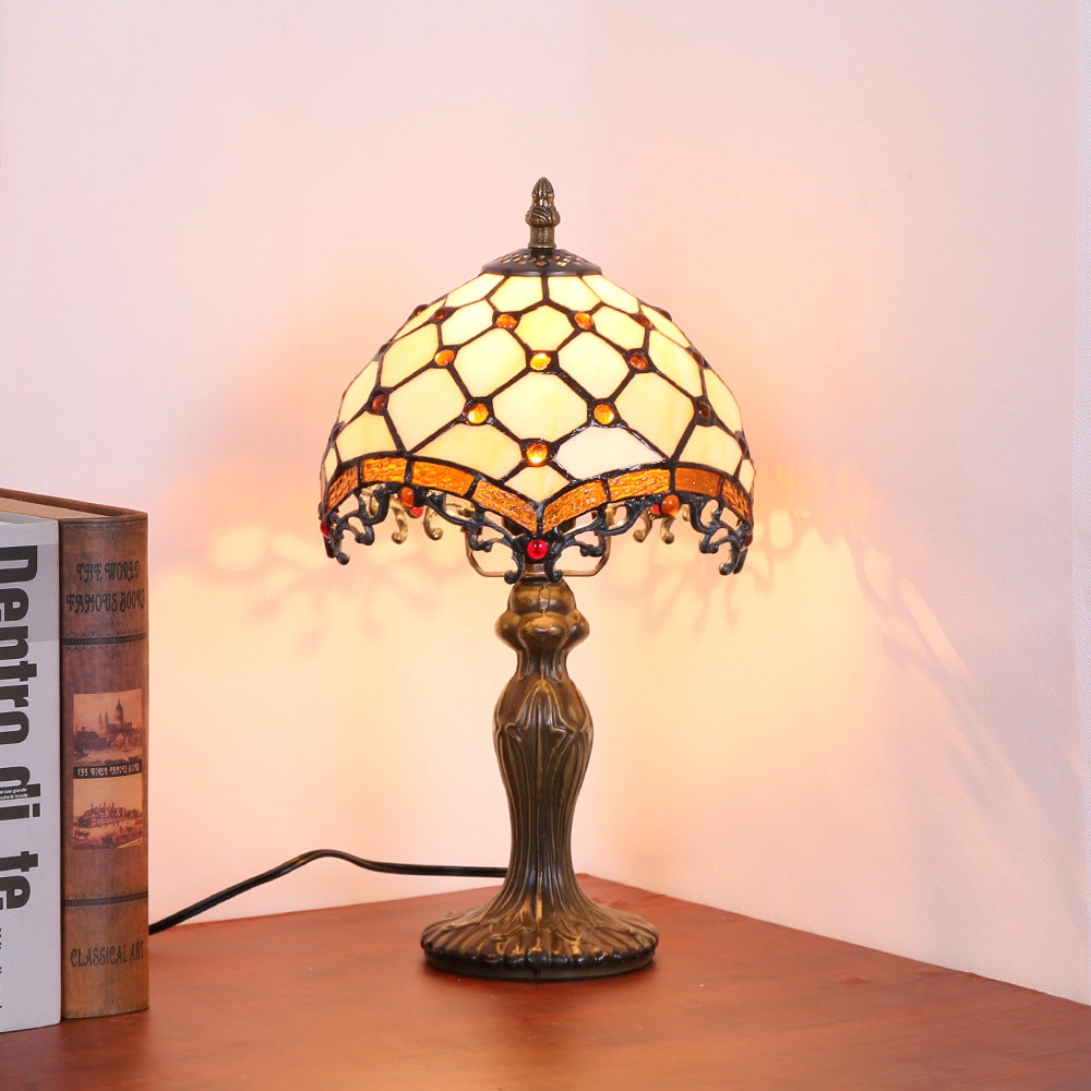 Dome Resin Glass Living Table Lamp