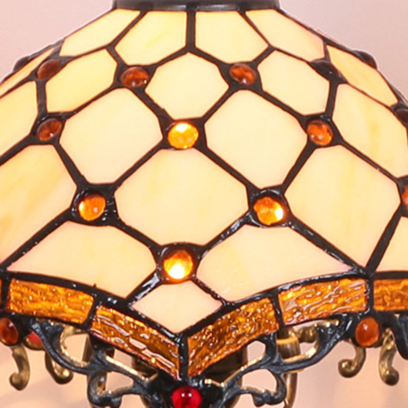 Dome Resin Glass Living Table Lamp