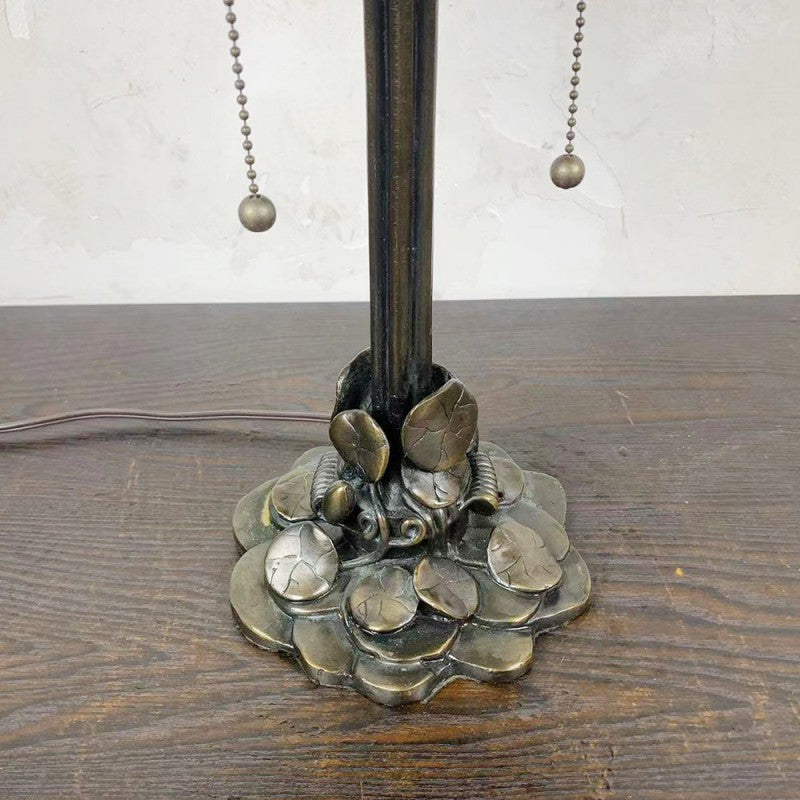 Dome Copper Glass Living Table Lamp