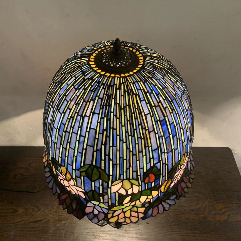 Dome Copper Glass Living Table Lamp