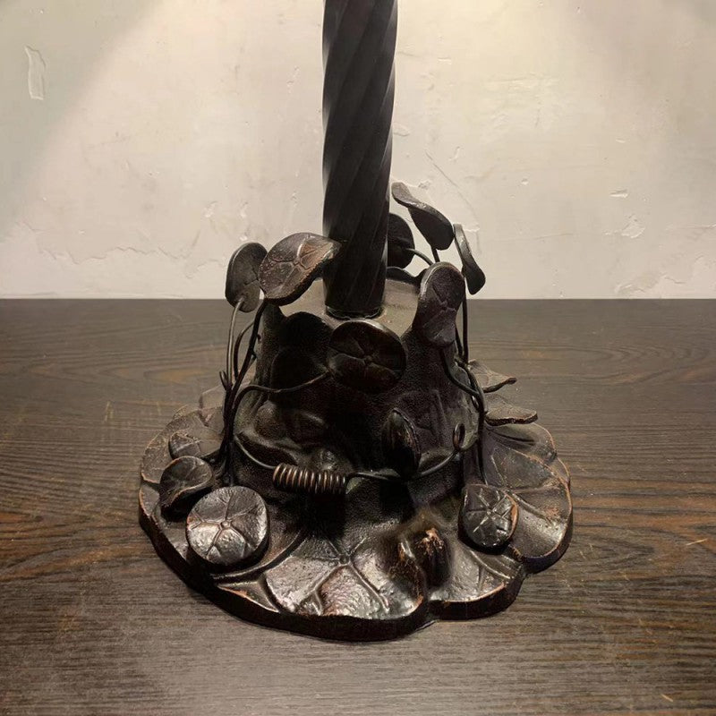 Dome Copper Glass Living Table Lamp