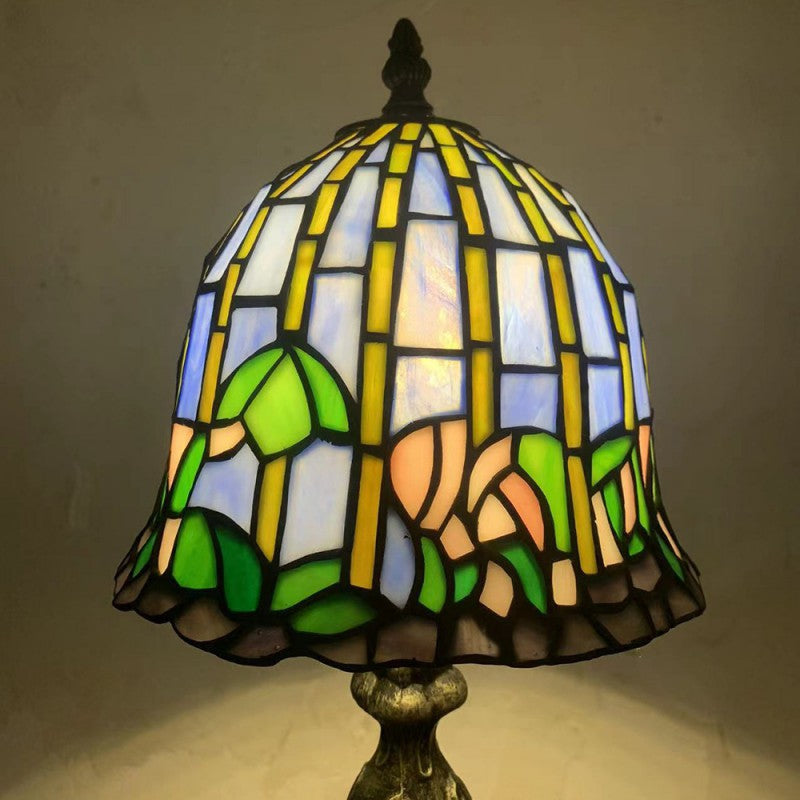 Dome Copper Glass Living Table Lamp