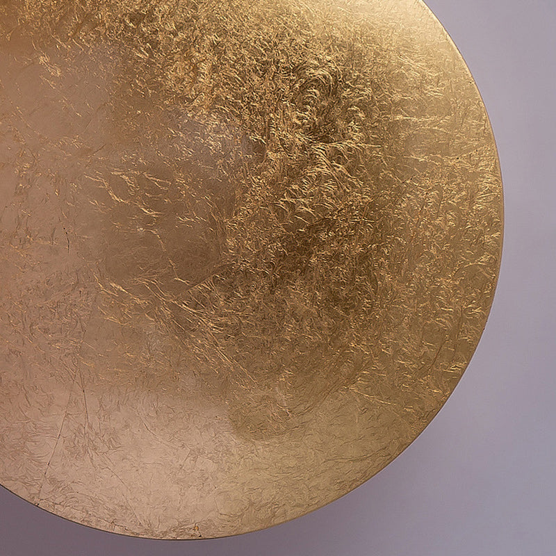 Round Iron Living Room Wall Lamp