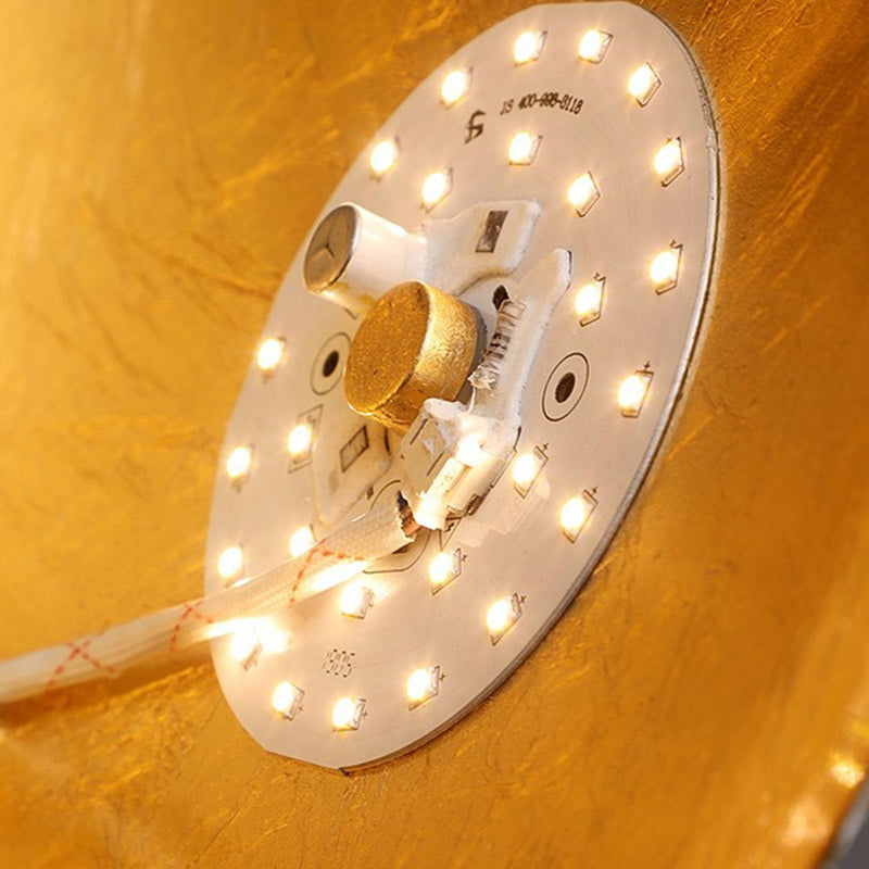 Round Iron Living Room Wall Lamp