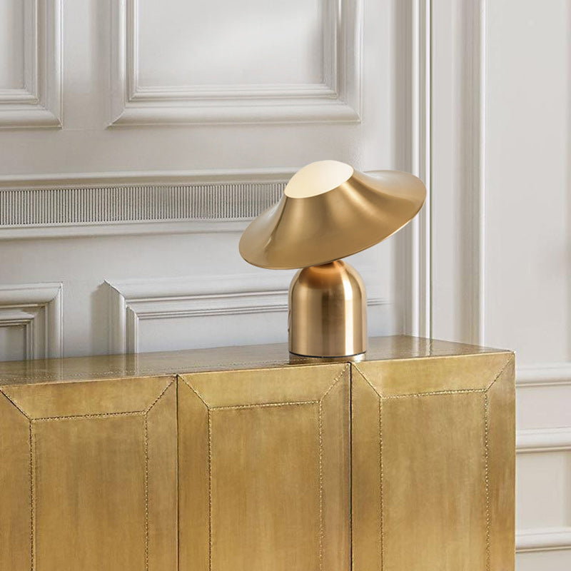 Dome Iron Glass Living Table Lamp