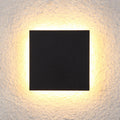 Square Aluminum Living Room Wall Lamp