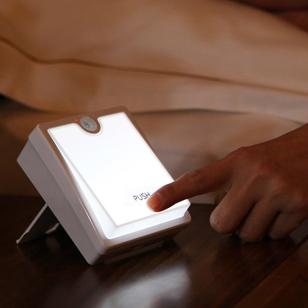 Square Plastic Living Room Table Lamp