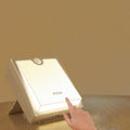 Square Plastic Living Room Table Lamp