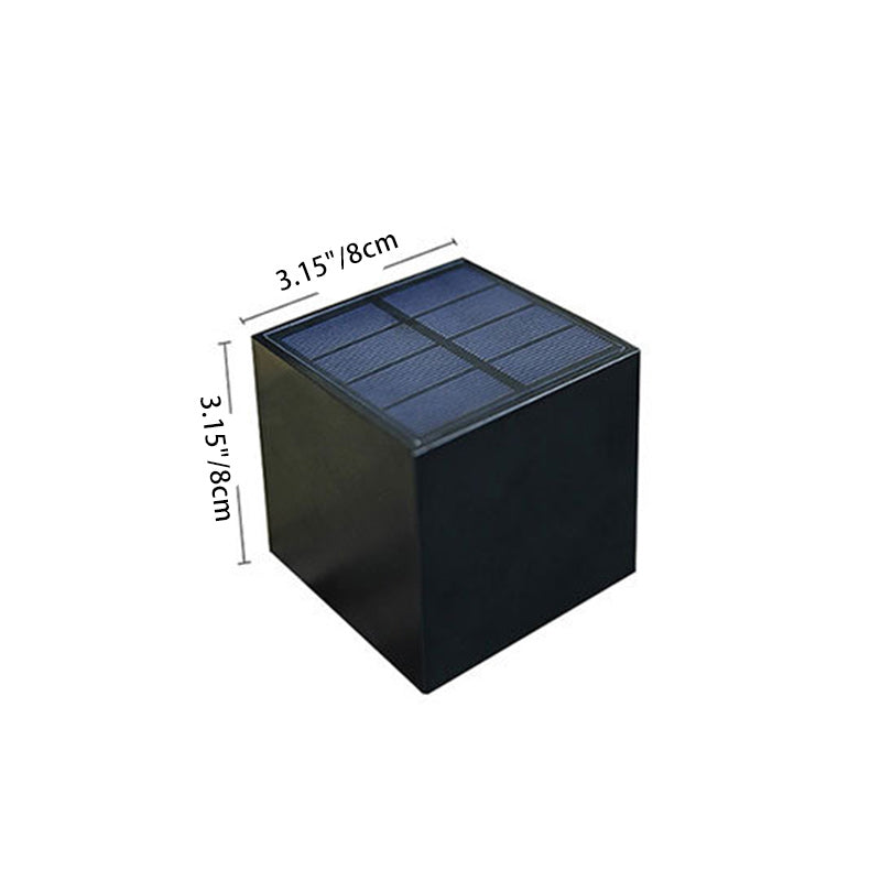 Cube Plastic Garden Outdoor Light