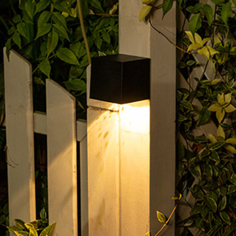 Cube Plastic Garden Outdoor Light
