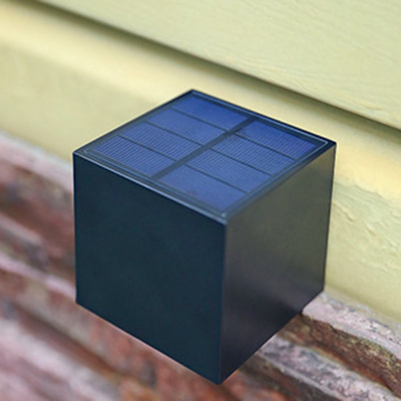 Cube Plastic Garden Outdoor Light