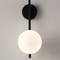 Globe Iron Glass Living Wall Lamp