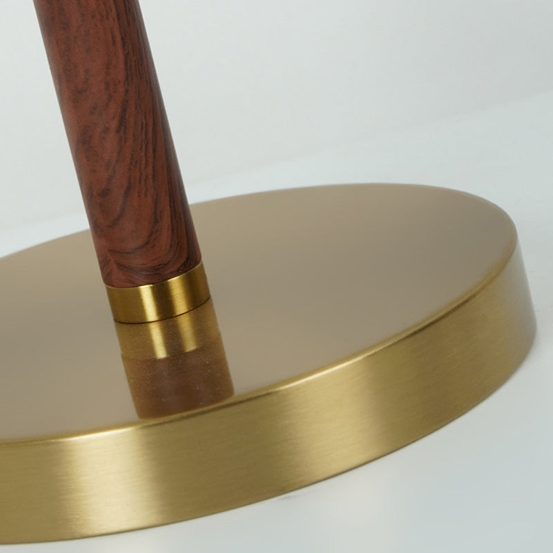 Drum Iron Fabric Living Table Lamp