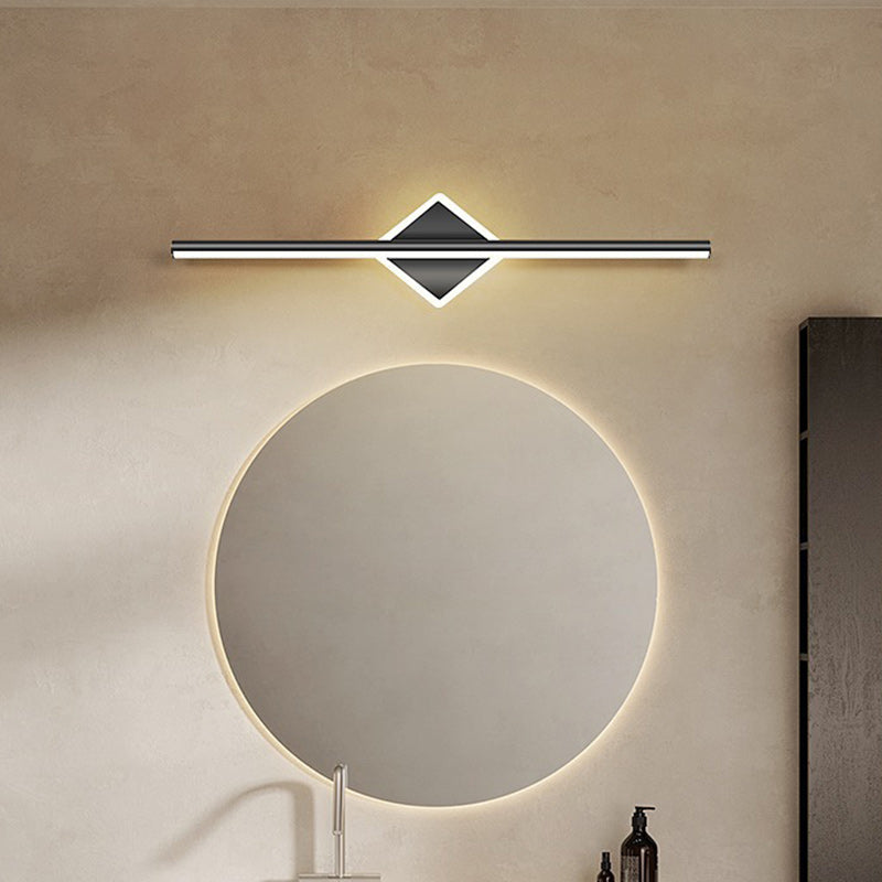 Stripe Iron Acrylic Living Wall Lamp