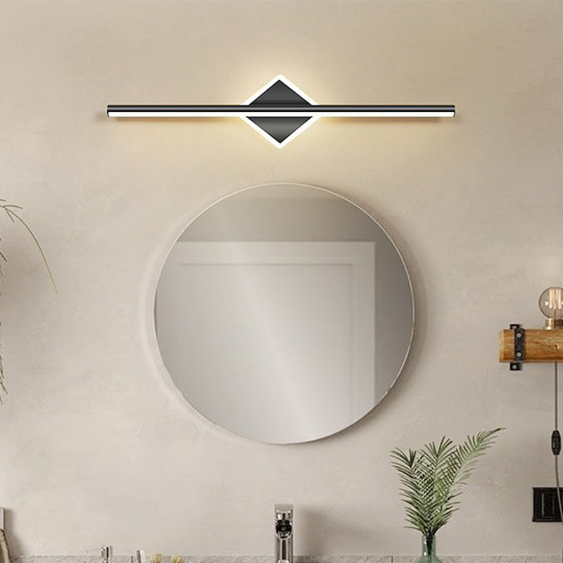 Stripe Iron Acrylic Living Wall Lamp