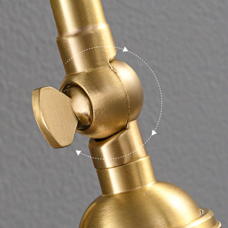 Cone Copper Living Room Wall Lamp