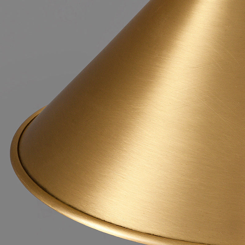 Cone Copper Living Room Wall Lamp