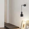 Cylinder Copper Living Room Wall Lamp
