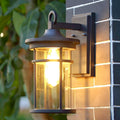 Column Aluminum Glass Garden Outdoor Light