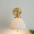 Dome Copper Ceramic Living Wall Lamp