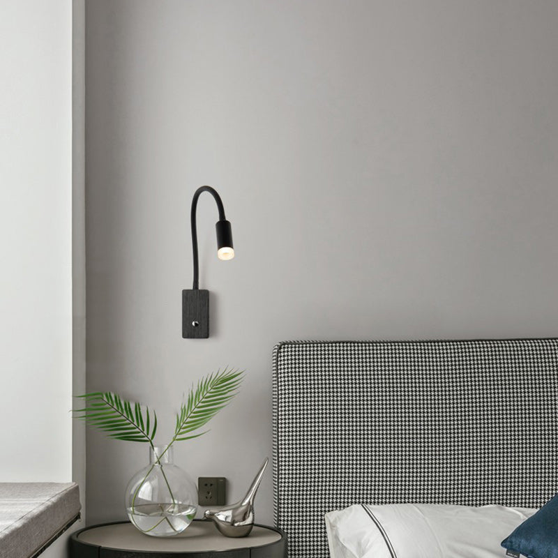 Column Aluminum Acrylic Living Wall Lamp