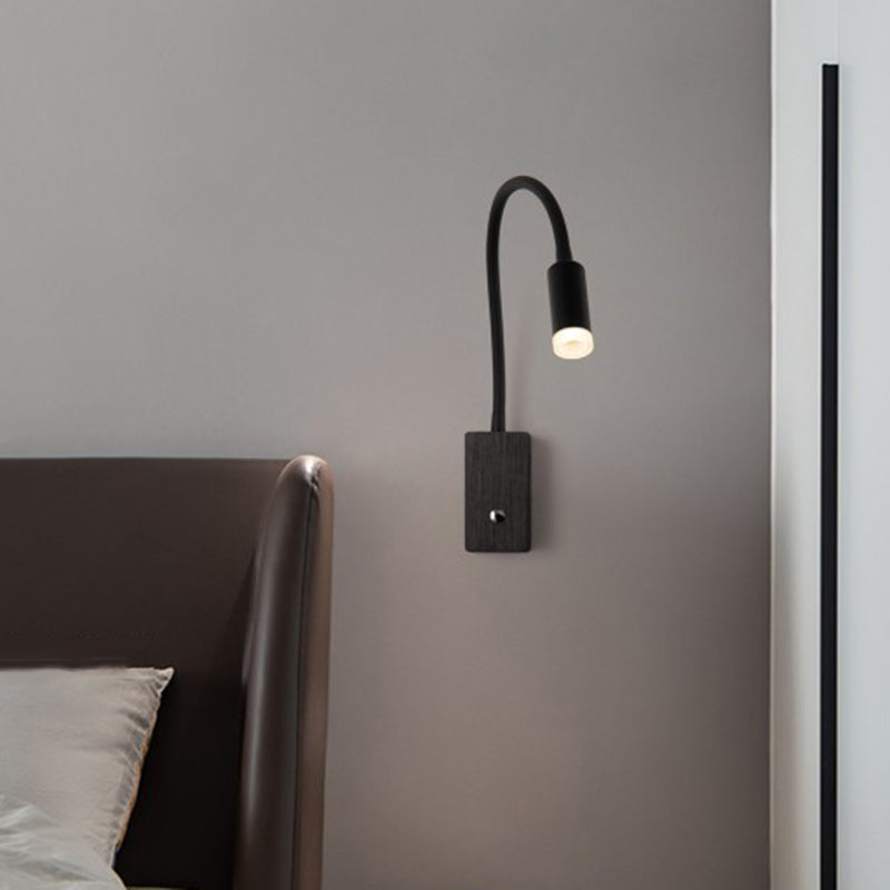 Column Aluminum Acrylic Living Wall Lamp