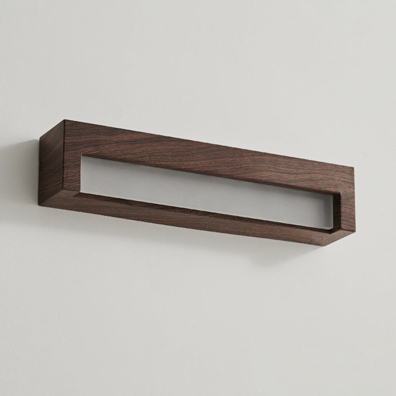 Rectangular Iron Acrylic Living Wall Lamp