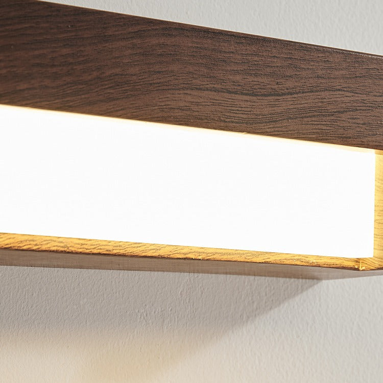 Rectangular Iron Acrylic Living Wall Lamp