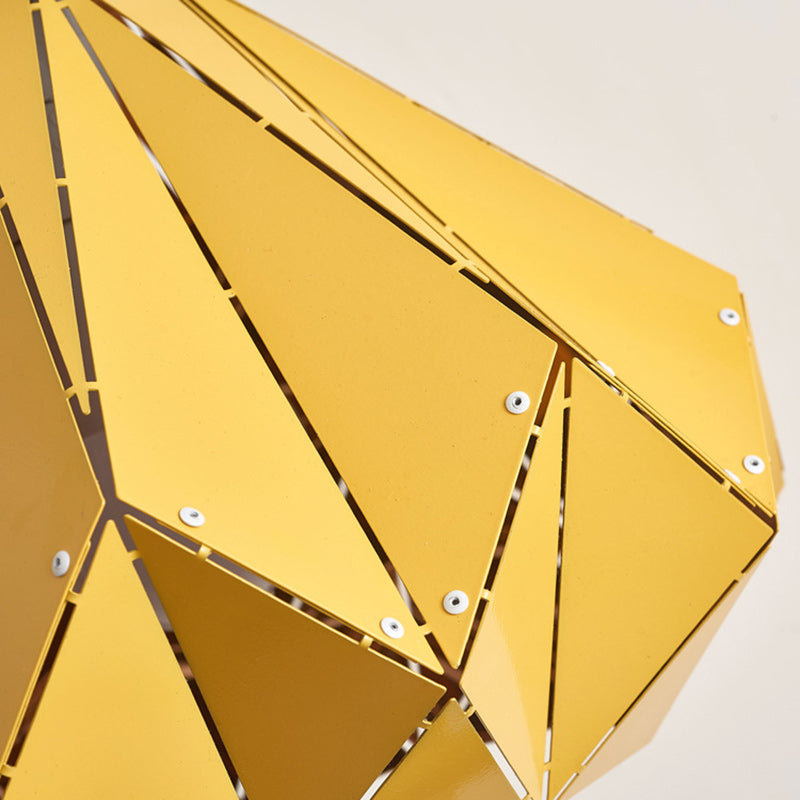 Diamond Steel Iron Living Floor Lamp
